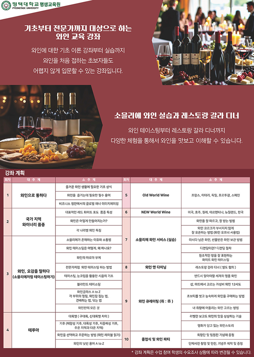 와인소믈리에 최고위과정2